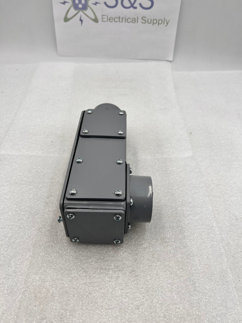 (1) Arlington 934NM Anybody Pvc 5-In-1 Conduit Body 1 1/2"