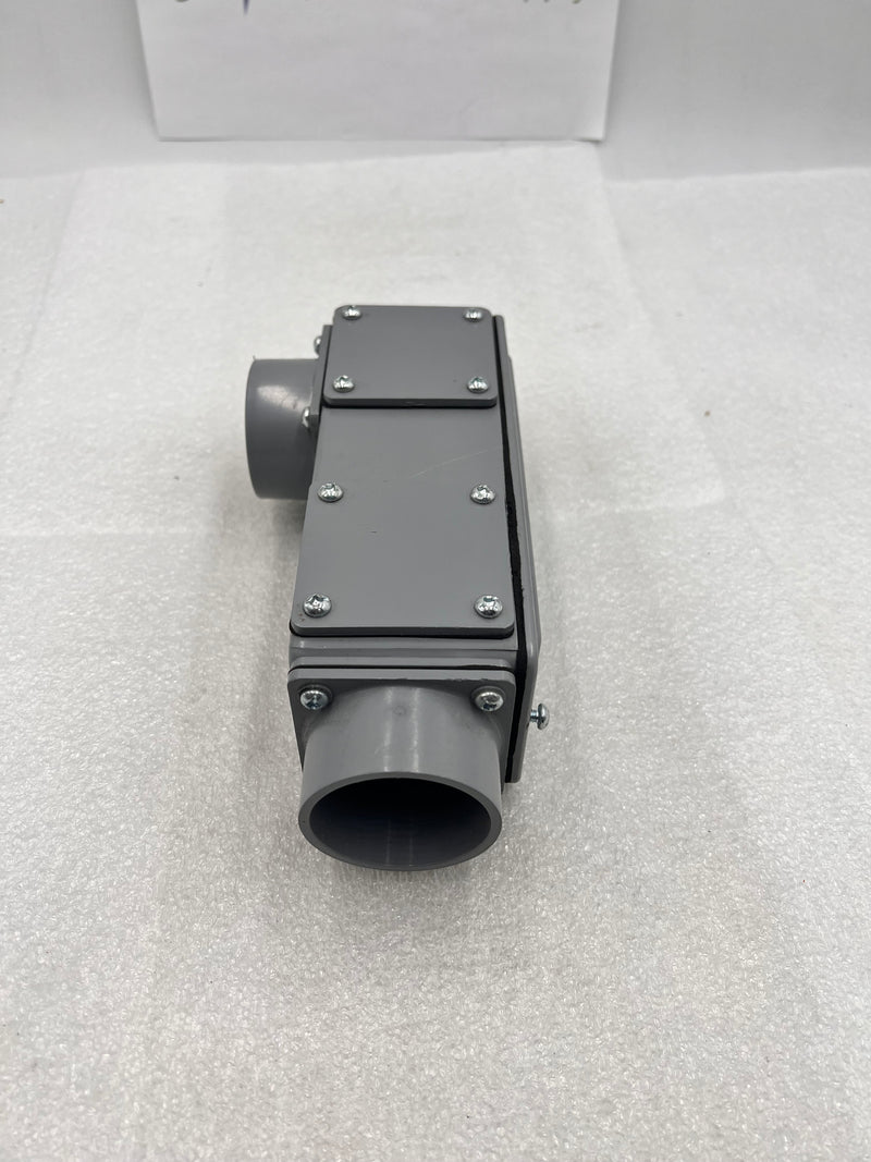 (1) Arlington 934NM Anybody Pvc 5-In-1 Conduit Body 1 1/2"