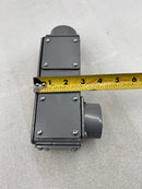 (1) Arlington 934NM Anybody Pvc 5-In-1 Conduit Body 1 1/2"