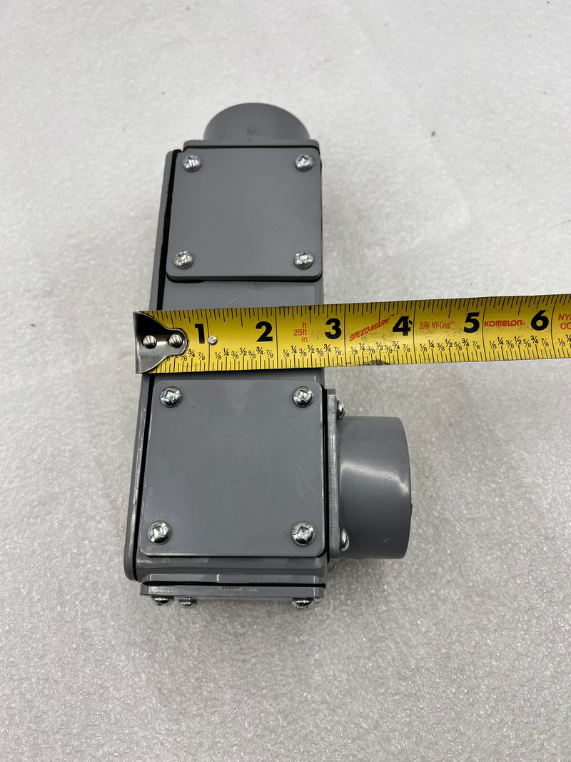 (1) Arlington 934NM Anybody Pvc 5-In-1 Conduit Body 1 1/2"