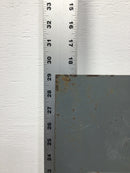 Square D QON3040MW200 15/30 Space 120/240V Dead Front w/Main 29 1/4" x 12"