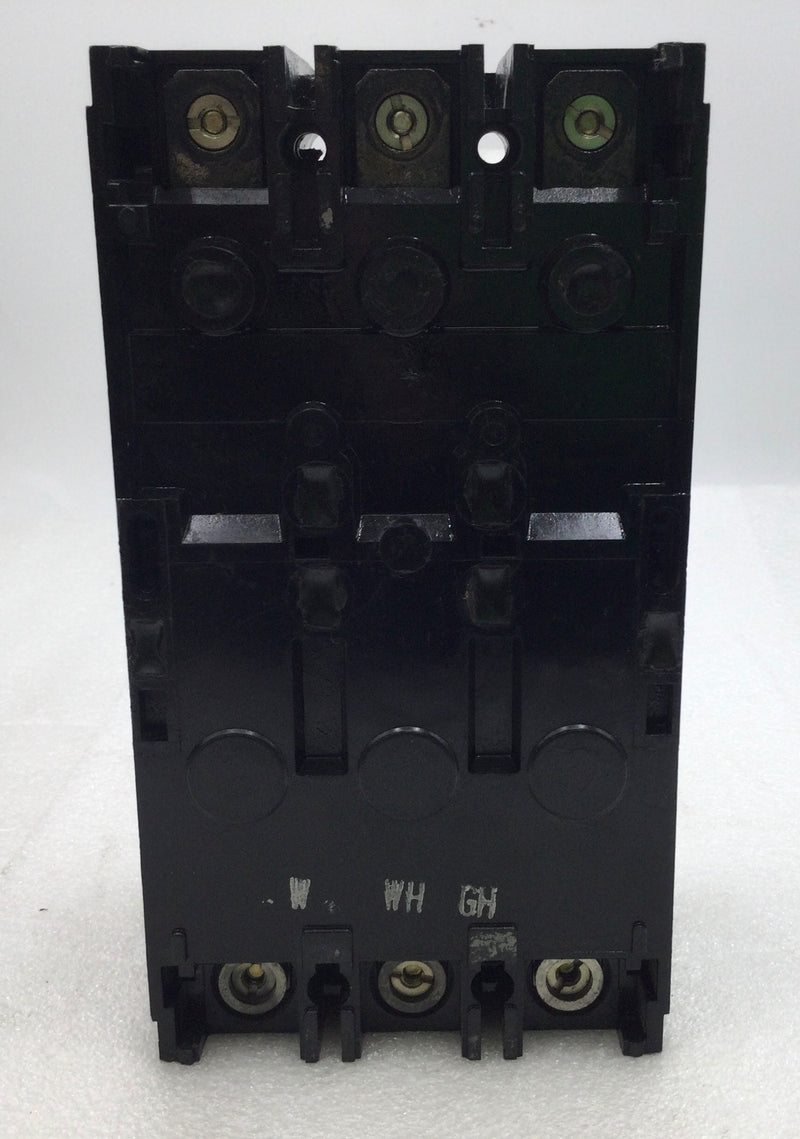 Westinghouse JA3100W 100 Amp 3 Pole 600V Circuit Breaker