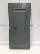 Square D 40506-118-50 150A 30 Space 120/240V Load Center Cover/Door 26" x 12"