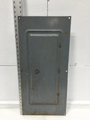 Square D 40506-118-50 150A 30 Space 120/240V Load Center Cover/Door 26" x 12"