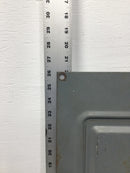 Square D 40506-118-50 150A 30 Space 120/240V Load Center Cover/Door 26" x 12"