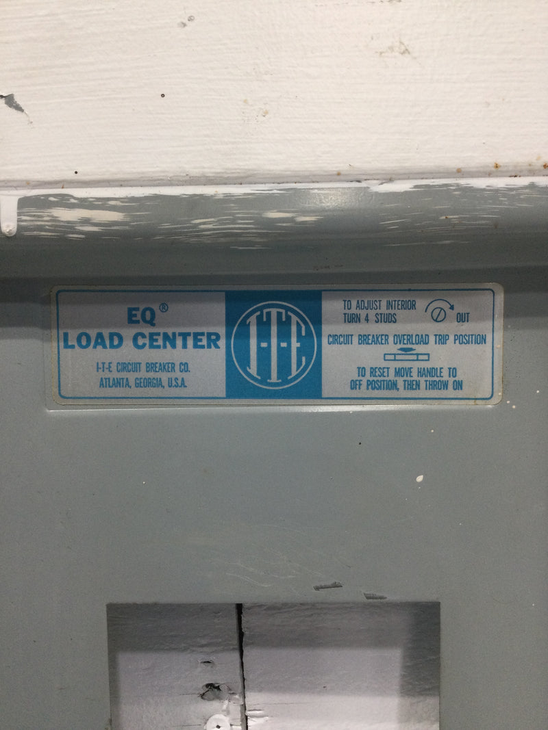 ITE 20 Space 120/240V EQ Load Center Cover/Door Only w/Main 24" x 14 5/8"