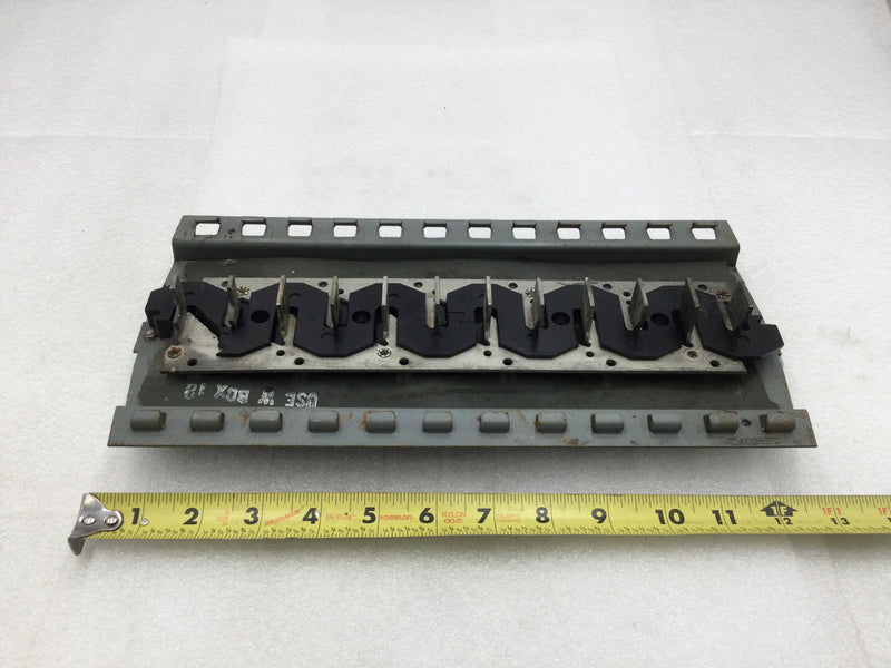 ITE/Siemens 125 Amp 20 Space 240V Main Breaker Load Center Guts Only 6" X 13"