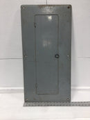 ITE/Gould 28 Space 120/240V Load Center Cover/Door Only w/Main 31 1/4" x 15 1/2"