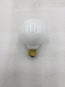 Bulbrite 40G25WH3 40-Watt 130V Medium Base Light Bulb - White