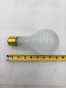 Long Life 1756A 200-Watt PS30 Frost 130V Light Bulb