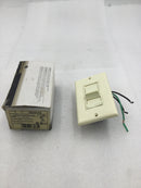 Leviton SureSlide 6629-PA 1.5 Amp 1 Pole 120V 3-Speed Quiet Fan Control