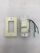 Leviton SureSlide 6629-PA 1.5 Amp 1 Pole 120V 3-Speed Quiet Fan Control