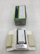 Leviton DSF01-10Z 1.5 Amp 1 Pole 120V 3-Speed Decora Style Quiet Fan Control