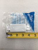 Leviton 80414-W Blank Decora Adapter Plate - White
