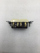 Leviton 5643-I 15 Amp 3-Way 120/277V Decora Combination Double Switch - Ivory