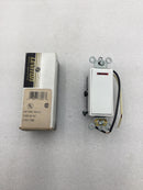 Leviton 5638-2W 20 Amp 3-Way 120V Decora Plus Style Switch - White