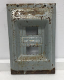FPE/ Stab-Lok 8 Space 100 Amp 120/240V Dead Front Only 12 5/8" x 8 3/4"