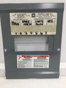 Square D QO8-16L100RB 100 Amp 8 Space 120/240V Dead Front Only 11 1/4" x 8 5/8"