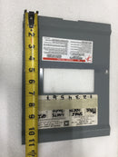 Square D QO8-16L100RB 100 Amp 8 Space 120/240V Dead Front Only 11 1/4" x 8 5/8"