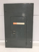 FPE Federal Pacific LX112-24 Stab-Lok Load Center Front Cover Only Without Main 12/24 Space 125 Amp 120/240v 1 Phase 3 Wire 17 7/8" x 11 3/8"