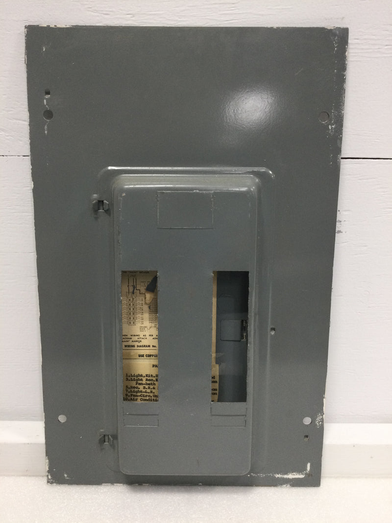 FPE Federal Pacific LX112-24 Stab-Lok Load Center Front Cover Only Wit
