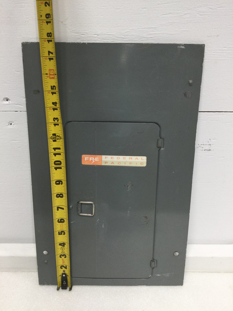 FPE Federal Pacific LX112-24 Stab-Lok Load Center Front Cover Only Wit