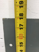 FPE Federal Pacific LX112-24 Stab-Lok Load Center Front Cover Only Without Main 12/24 Space 125 Amp 120/240v 1 Phase 3 Wire 17 7/8" x 11 3/8"