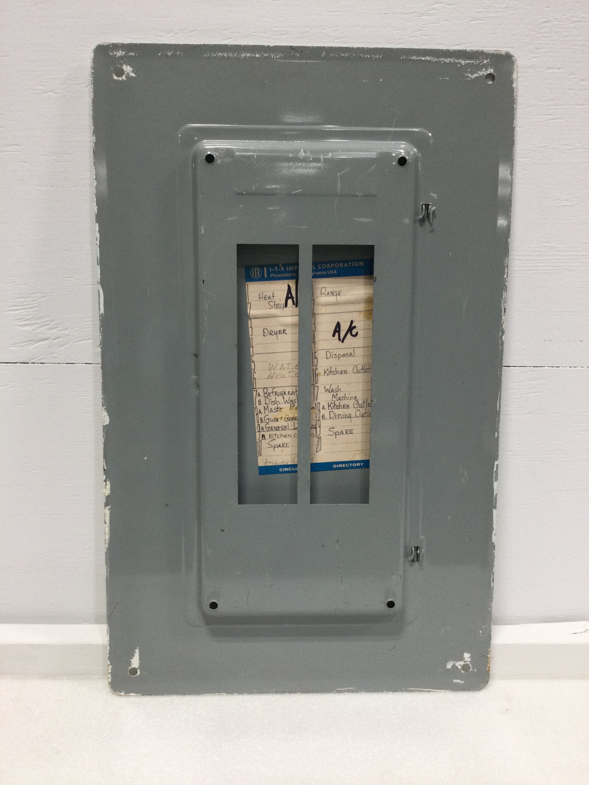 ITE Imperial 20 Space Panel/Door Only 25 1/4