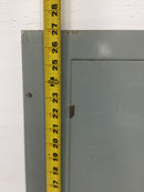 General Electric TLM2020WS 200 Amp 40 Space 240V Cover/Door Only 27 1/8" x 14 3/8"