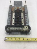 ITE/Gould/Zinsco 200 Amp 6 Space/12 Circuit 120/240 VAC Load Center Guts Only 7" X 14"
