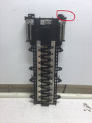 Square D QON40M200 200 Amp 20 Space 120/240 VAC Load Center Guts Only 8.5" X 21"