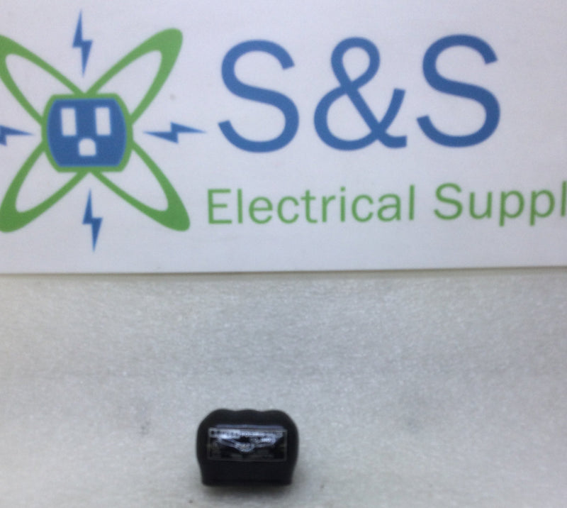 Polaris Sales IPL4-3 3-Port Black Multi-Tap Pre-Insulated Connector, 4-14 Gauge