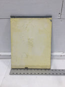 Square D QO-8-204 Nema 3R 120/240V Enclosure Cover Only 15" x 11 5/8"