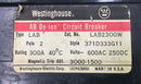 Westinghouse LAB2300W 300 Amp 2 Pole 600V Circuit Breaker