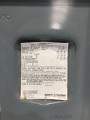 Square D DU322 60 Amp 120/240V Safety Switch Cover Panel Only 9 1/8" x 6 1/2"