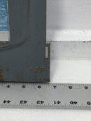 Square D DU322 60 Amp 120/240V Safety Switch Cover Panel Only 9 1/8" x 6 1/2"