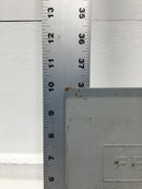 FPE R160NA 60 Amp Nema 3R 120/240V Disconnect Cover/Panel Only 10" x 6"