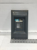 GTE/Zinsco ML07(2-4) 70 Amp 2-4 Space 120/240V Panel Cover Only 11 1/4" x 6 3/4"