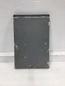 ITE WEQ4-8 70 Amp 8 Space Nema 3R 120/240V Cover/Panel Only 10 1/4" x 6 3/4"