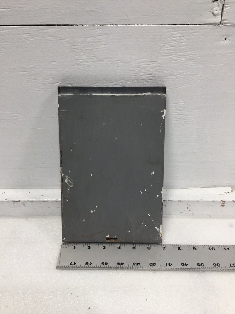 ITE WEQ4-8 70 Amp 8 Space Nema 3R 120/240V Cover/Panel Only 10 1/4" x 6 3/4"