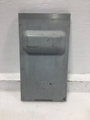 GE General Electric TF60RCP 60 Amp 240V Fusible Disconnect Cover Only 9" x 5"