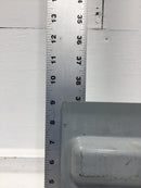 GE General Electric TF60RCP 60 Amp 240V Fusible Disconnect Cover Only 9" x 5"