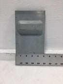 GE General Electric TF60RCP 60 Amp 240V Fusible Disconnect Cover Only 9" x 5"