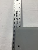 Cutler Hammer 200 Amp 42 Spaces 120/240V Panel Cover/Door 40" x 15 3/8" - Flawed