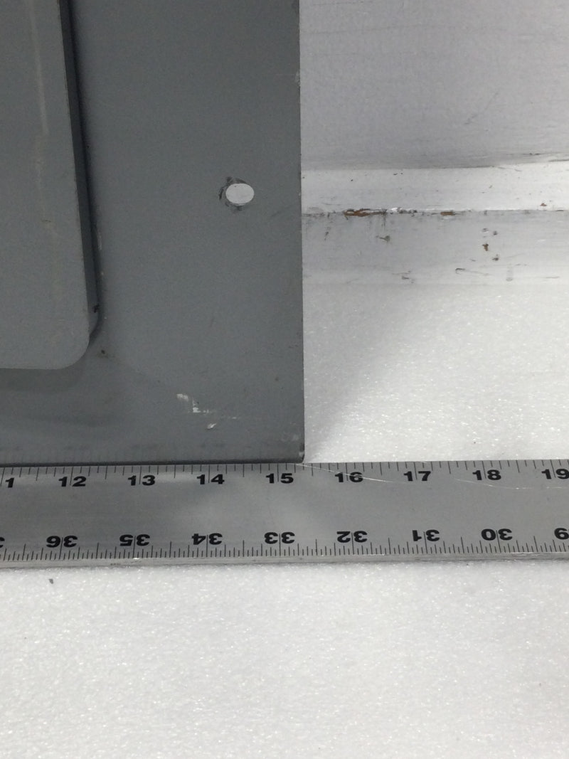 Cutler Hammer 200 Amp 42 Spaces 120/240V Panel Cover/Door 40" x 15 3/8" - Flawed