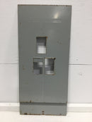 General Electric Dead Front Only with Main 8 Space 27 5/8" x 12 1/2"