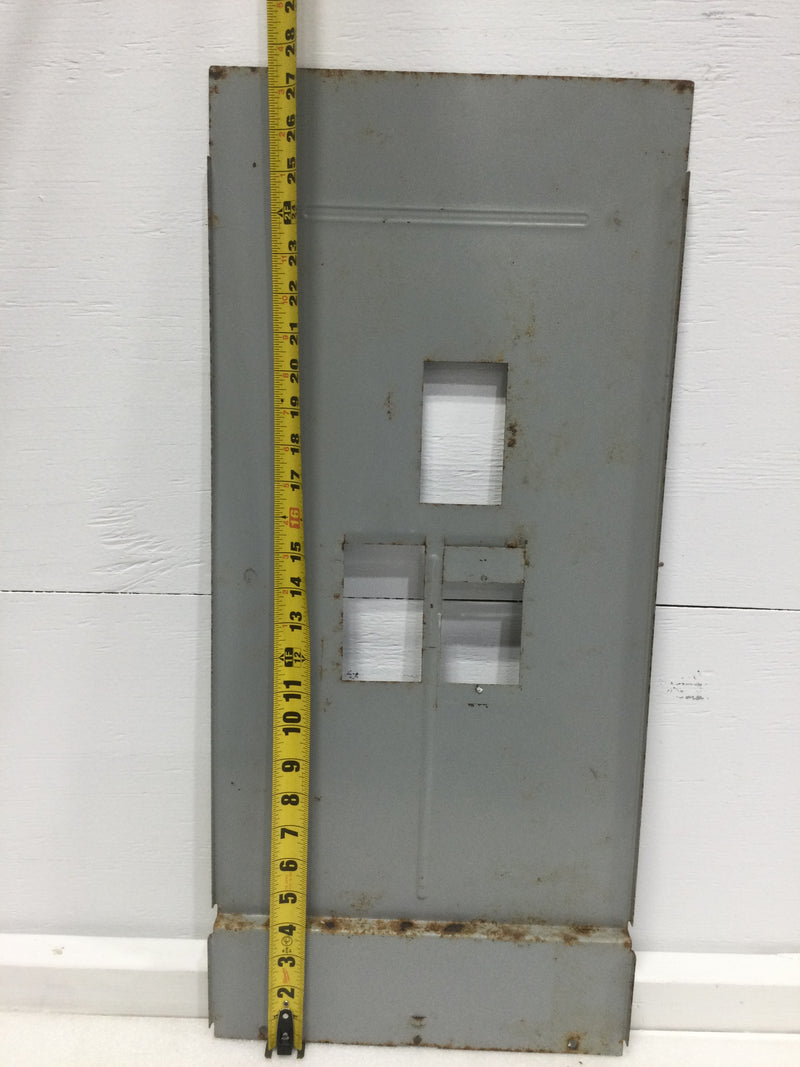 General Electric Dead Front Only with Main 8 Space 27 5/8" x 12 1/2"