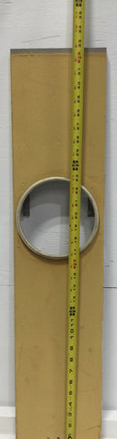 Eaton Cutler-Hammer CGBT12M150S Ring Type Meter Cover w/Two Back Hooks 32 7/8" x 7 1/2"