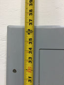 GE General Electric TM2030C Load Center Cover/Door Only 30 Space 200 Amp 120/240V 1 Phase 3 Wire 36 7/8" x 15 3/8"