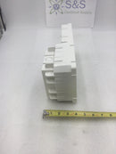 Arlington TVB613 Recessed TV Outlet Box for LCD & Flat Screen TV's 2 Gang High Voltage & 2 Single Gang Low Voltage